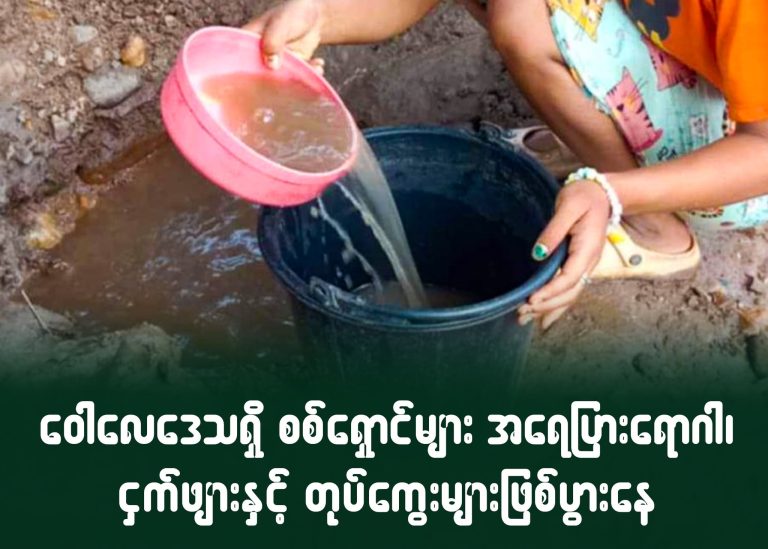 ဝေါလေဒေသရှိ စစ်ရှောင်များ အရေးပြားရောဂါ၊ ငှက်ဖျားနှင့် တုပ်ကွေးများဖြစ်ပွားနေ