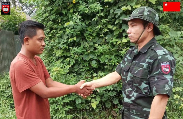 လှိုင်းဘွဲ့မြို့မရဲစခန်းမှ ရဲတပ်သားတစ်ဦး ဘက်ပြောင်းခိုလှုံ