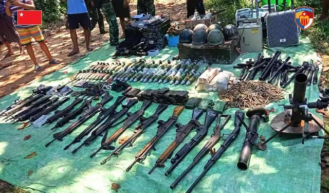 မောင်းမကန်ရဲစခန်းအား တော်လှန်ရေးပူးပေါင်းတပ်ဖွဲ့ဝင်များ သိမ်းပိုက်