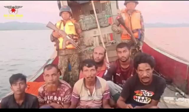 ဘင်္ဂလားဒေ့ခ်ျ ငါးဖမ်းသမား ခြောက်ဦးကို AA က ထပ်မံ ဖမ်းဆီး